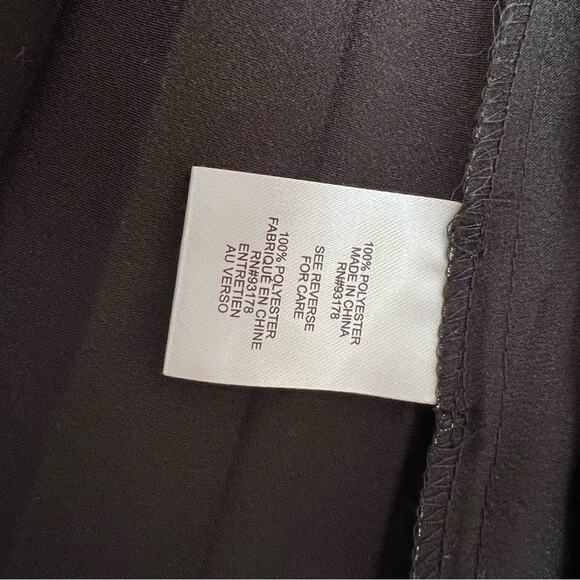 House Of Harlow 1960 Gunmetal Pleated Maxi Skirt - Picture 6 of 8